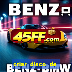 criar disco de boot windows